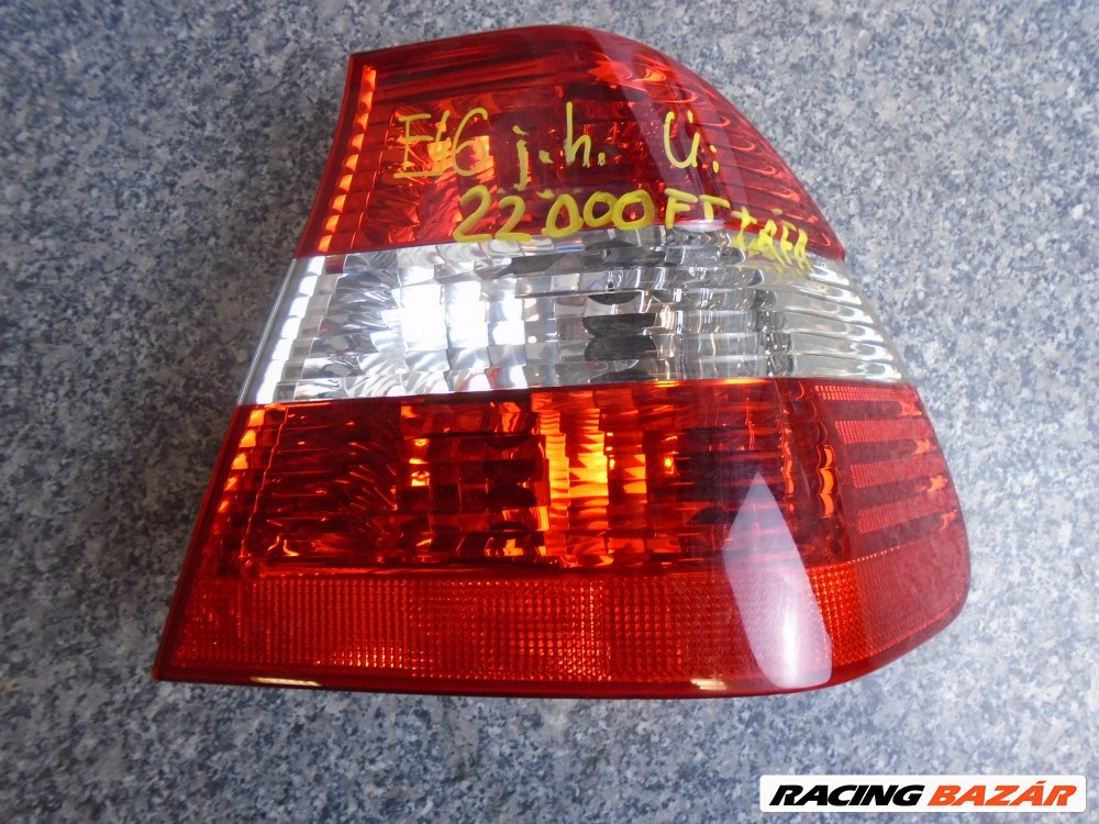 [GYÁRI ÚJ] BMW - Jobb hátsó külső lámpabúra - fehér indexes 3-as / E46  (01-től) 2. kép